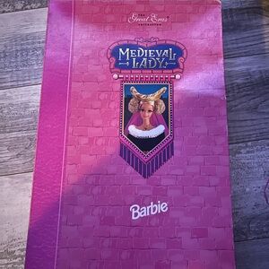 Barbie Medieval Lady Doll in Pink Box